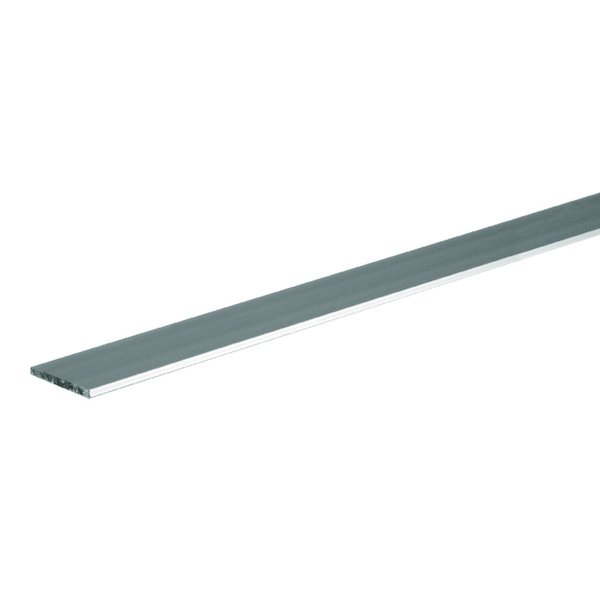Steelworks 0.125 in. X 1.5 in. W X 3 ft. L Weldable Aluminum Flat Bar 11425